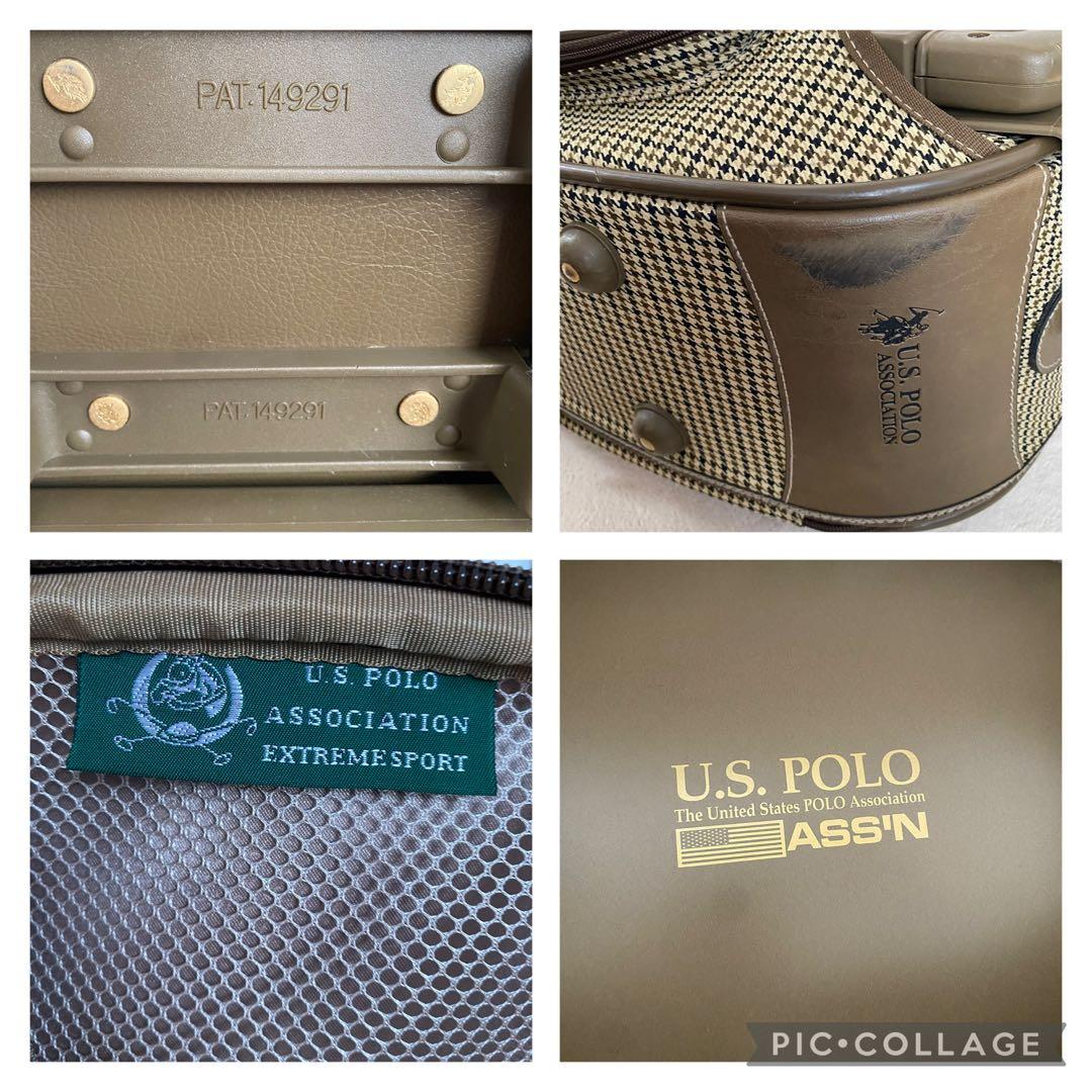 【廃盤希少品】US.POLO ASSN 千鳥格子　キャリーケース