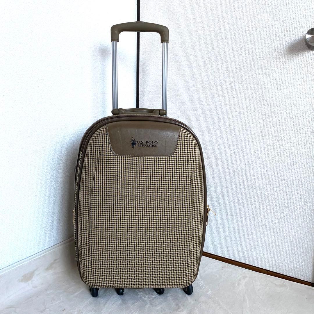 【廃盤希少品】US.POLO ASSN 千鳥格子　キャリーケース
