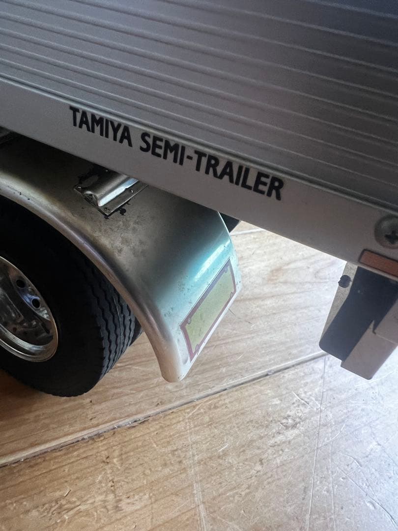 タミヤ トレーラートラック用 パネルバン セミトレーラー