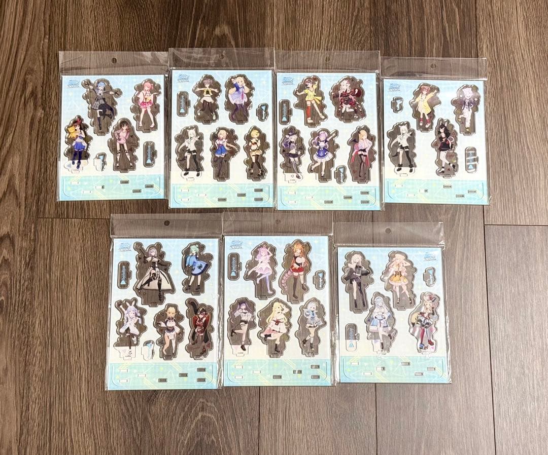 ホロライブ フェスティバルver. アクリルジオラマ 全7種 コンプセット