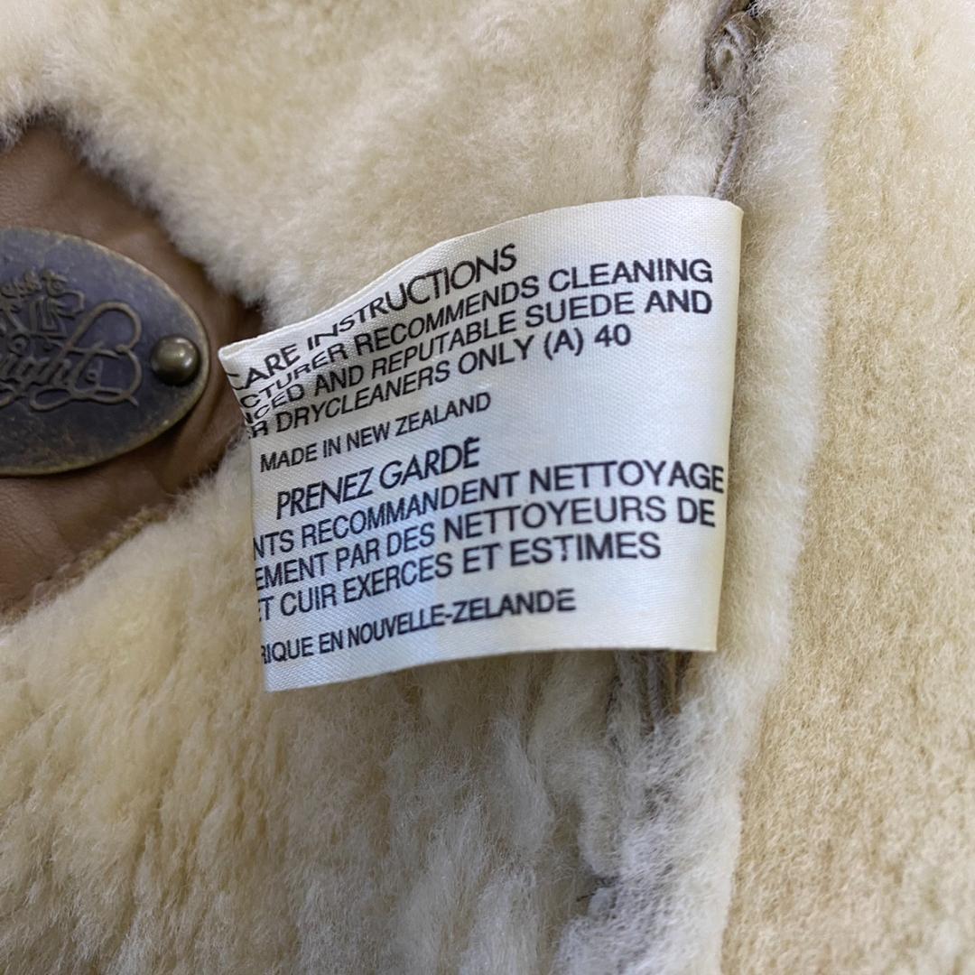 Knight of new zealand 肉厚 リアルムートンコート M