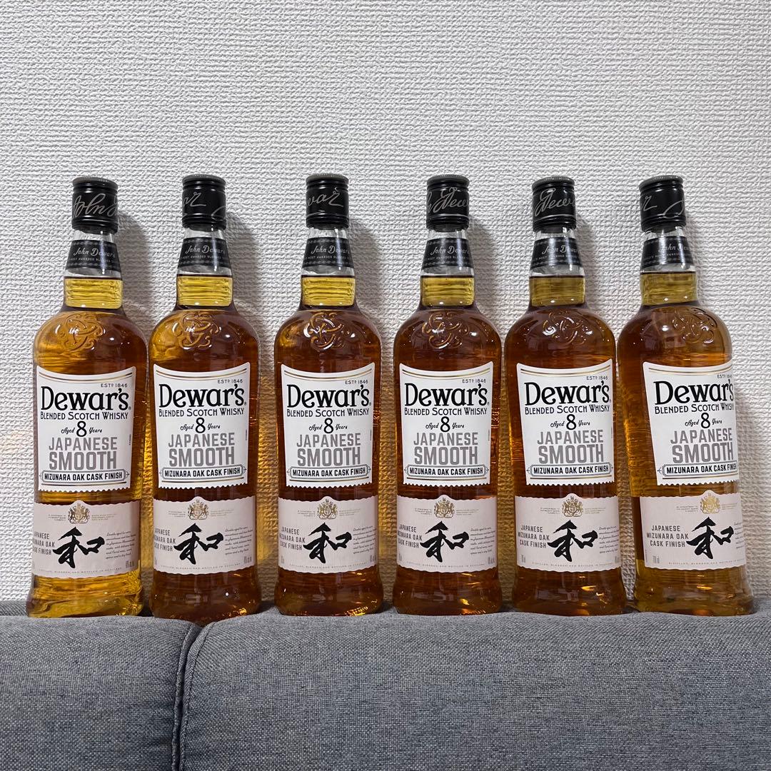 【12本セット】デュワーズ ジャパニーズスムース 8年 700ml