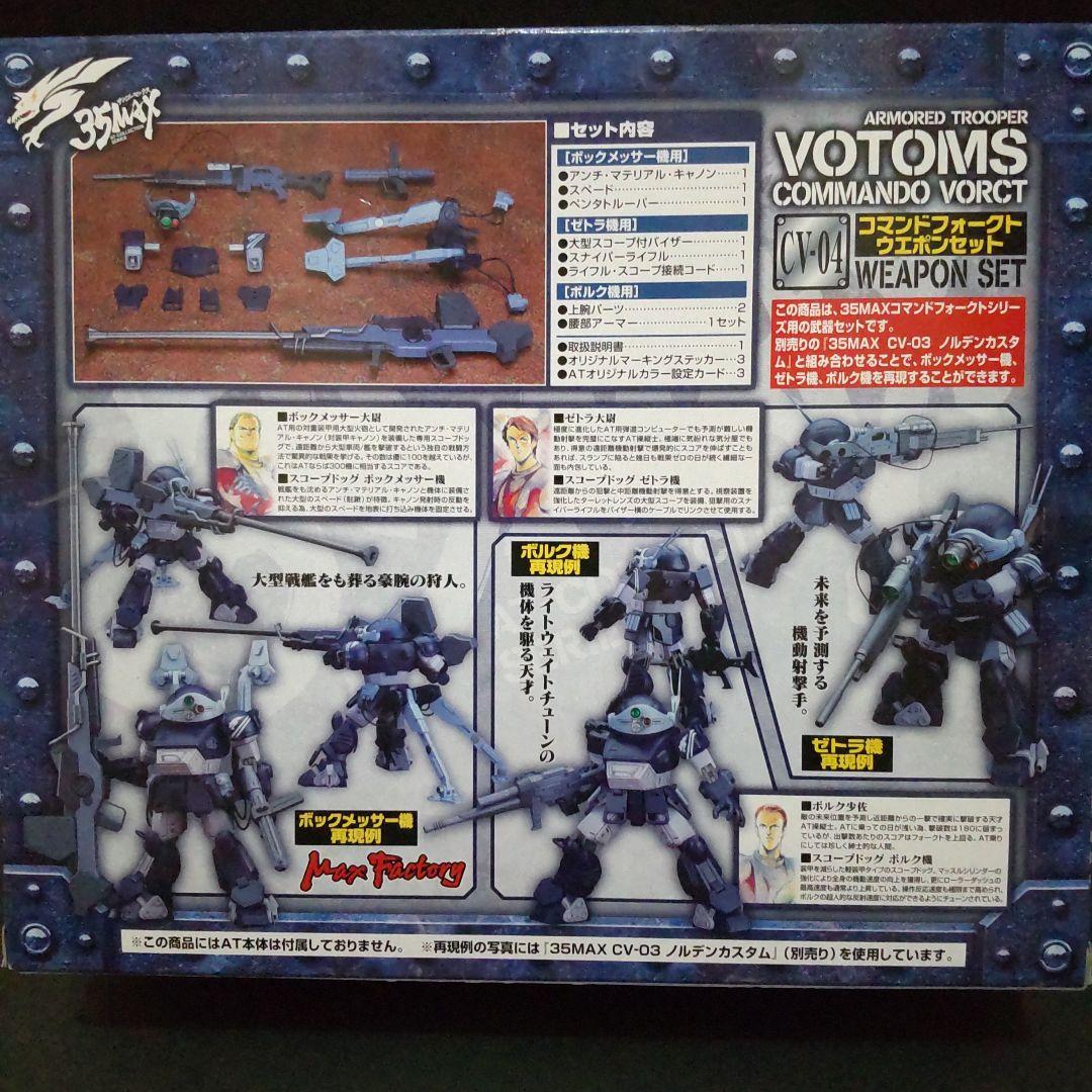 コマンドフォークト ウエポンセット 「装甲騎兵ボトムズ コマンドフォークト」