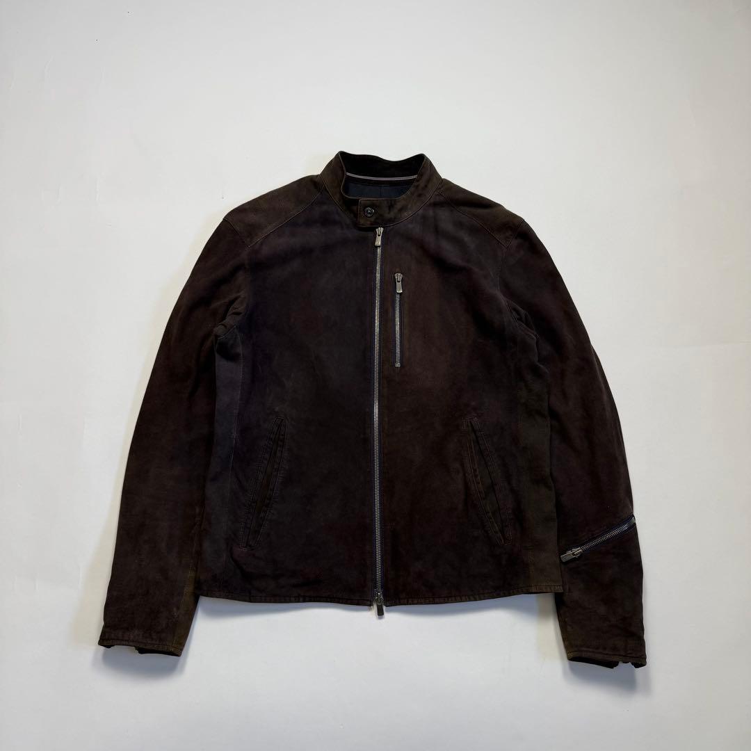 ジャケット・アウター 2000s TAKEO KIKUCHI swede zip up jacket