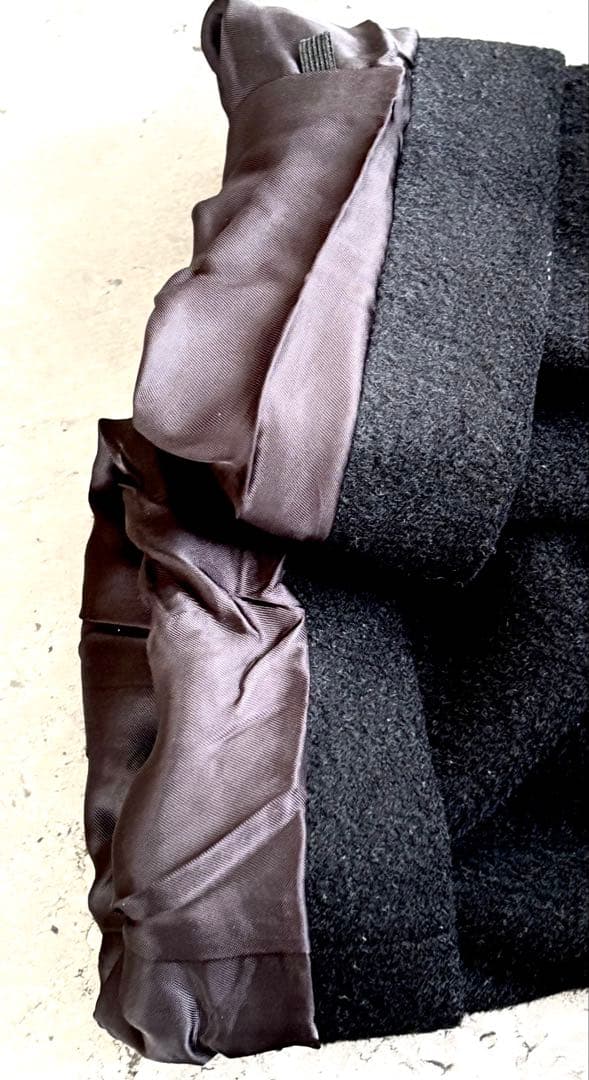 【23区】ウールアンゴラビーバーショートコート チェスターコート　38 黒