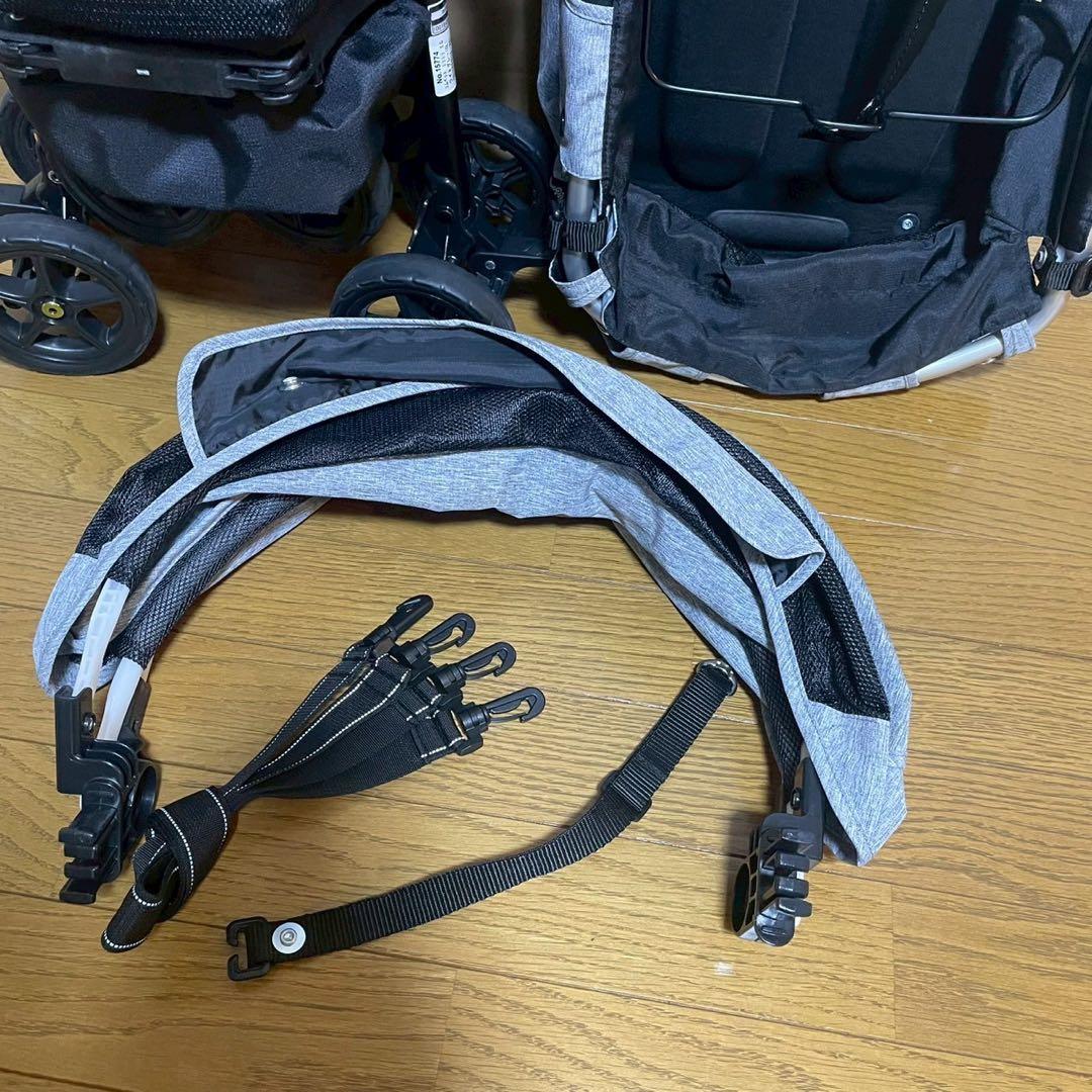 未使用品　コンビ　コムペット ミリミリEG ライトグレー　GL