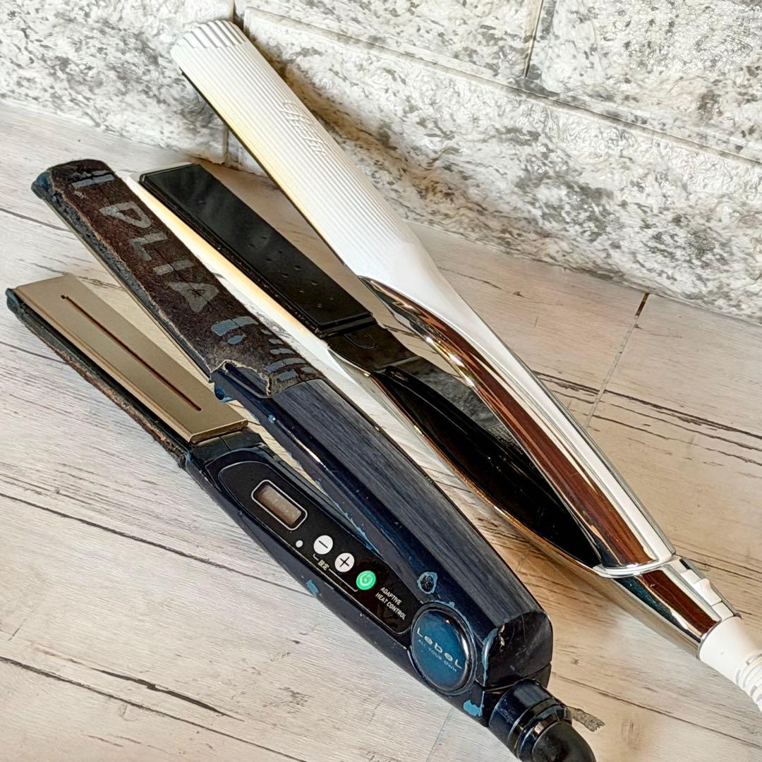 ジャンク品 リファ・LebeL PLIA ストレートヘアアイロン2台