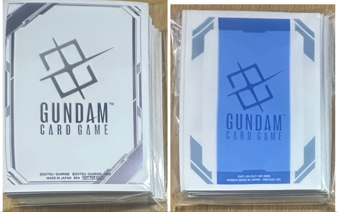 ガンダムカードゲームβ版体験会プロモーションスリーブ➕オフィシャルスリーブ1