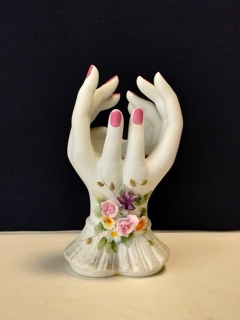 最終価格 1 /15まで・レフトン ・ハンドモチーフ・フラワーベース