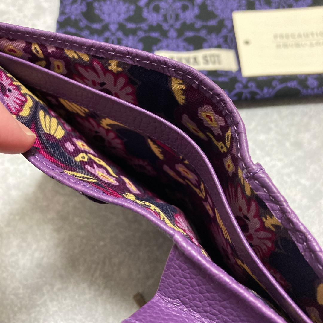 芍薬 新品 アナスイANNA SUI 折財布 ノヴァ
