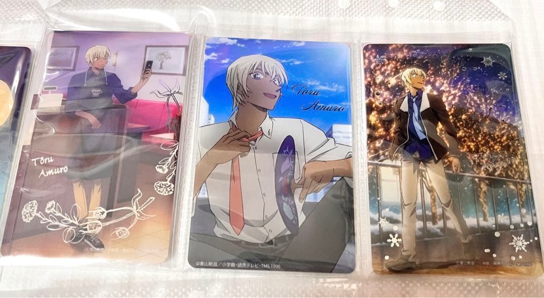 名探偵コナン トムス特典カード 安室透 赤井秀一