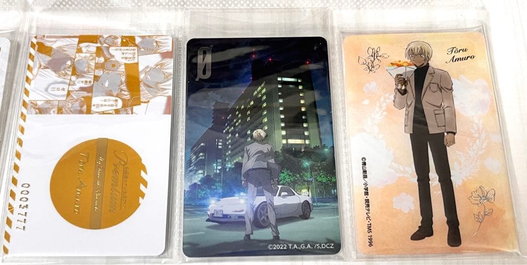 名探偵コナン トムス特典カード 安室透 赤井秀一