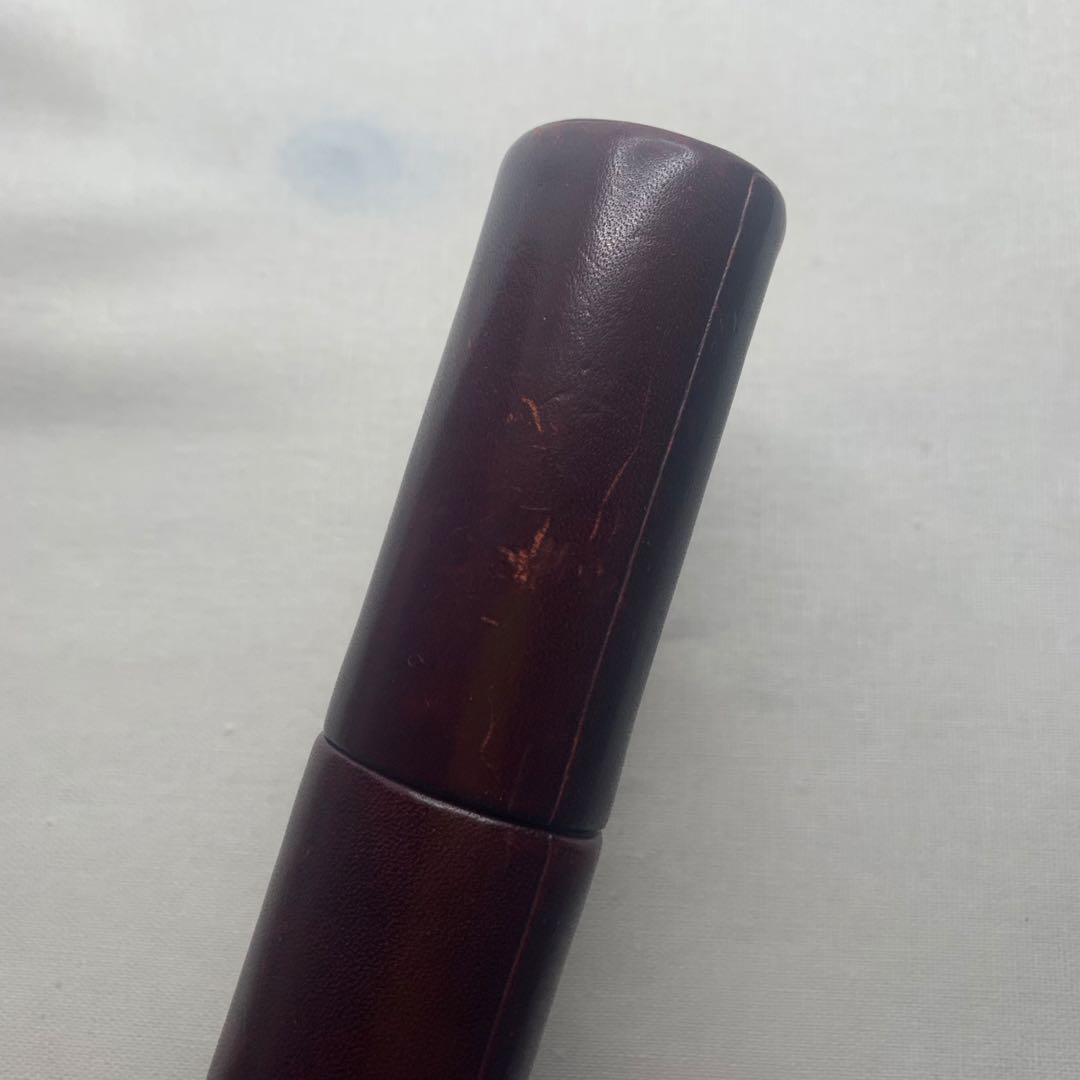 D*e様 MONTBLANC ペンケース　一本差　筆箱　本革