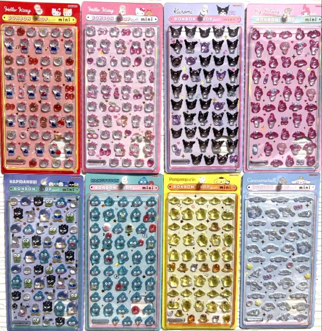 ボンボンドロップシール　正規品　サンリオ　コンプリート