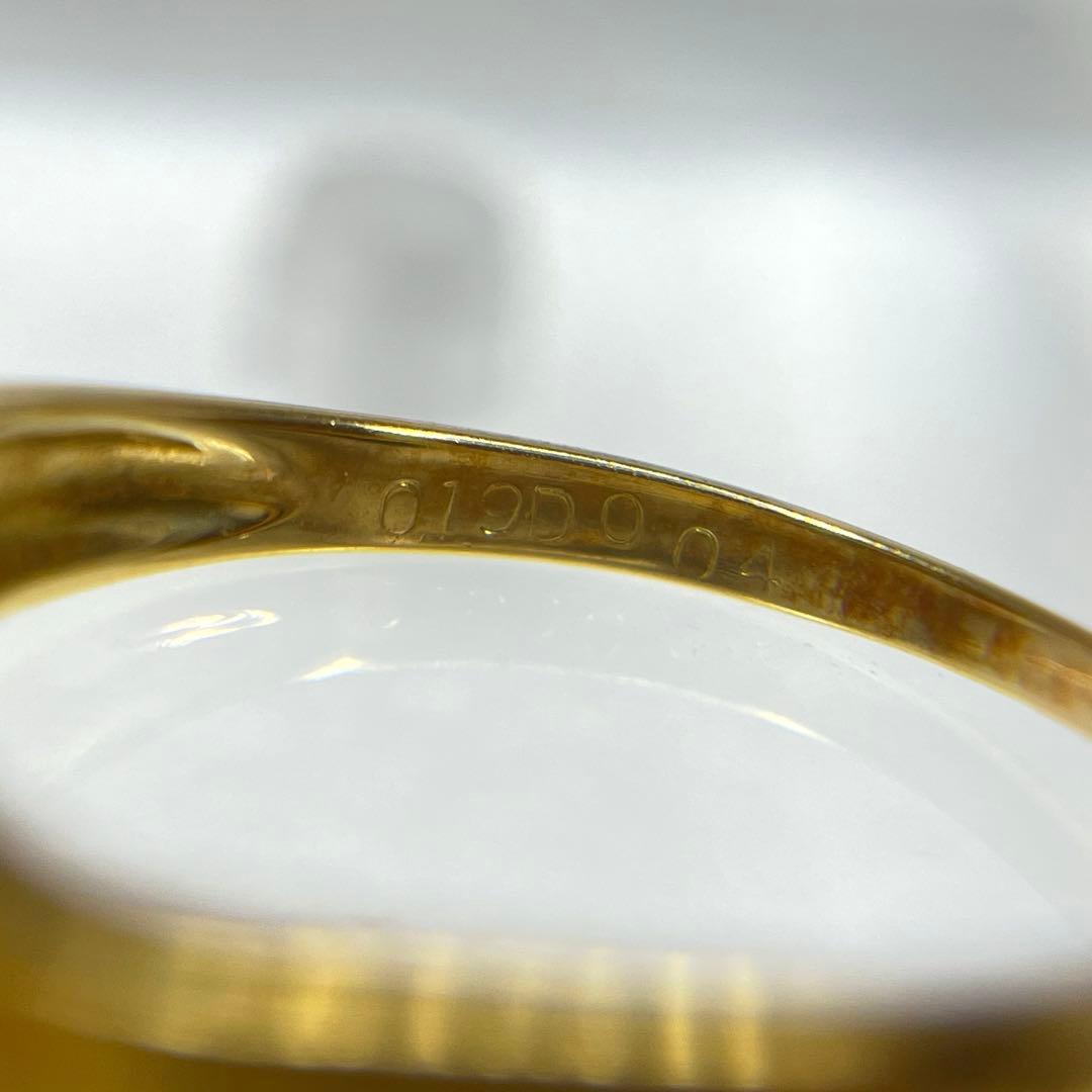 最終値引き66.パライバトルマリン ダイヤ K18 ジュエリーマキ リング