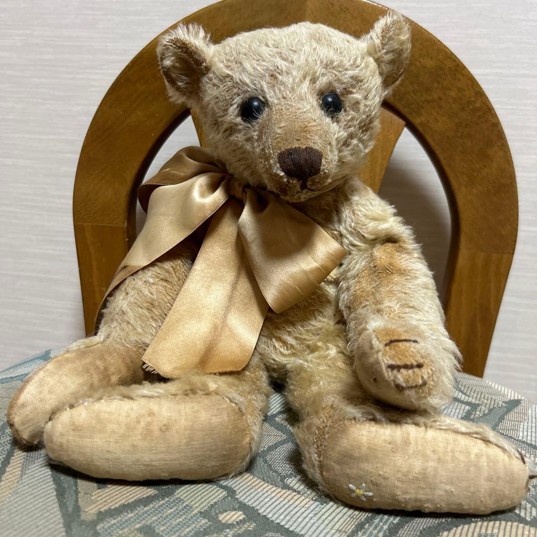 フォーゲットミーノットベア　リズさん アーティストベア海外作家　アンティークベア