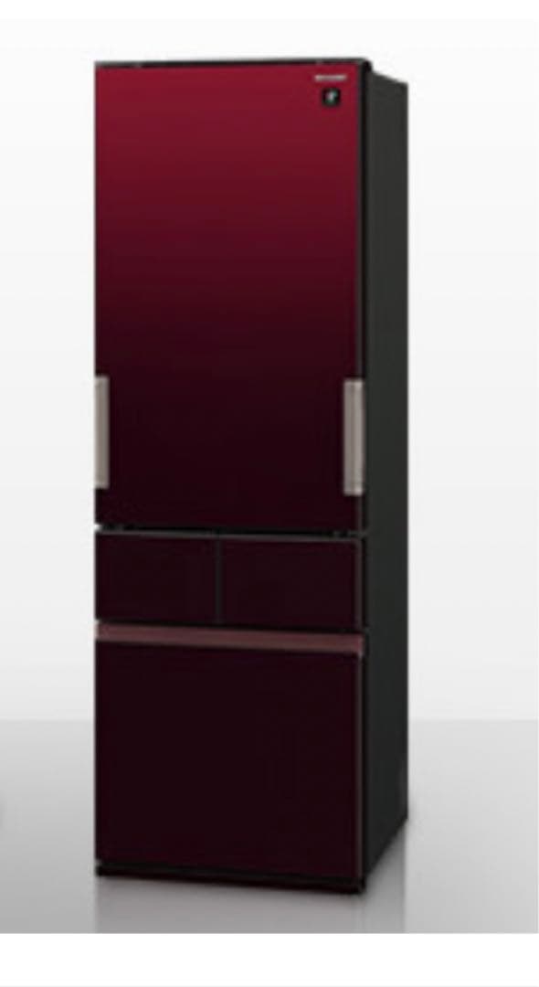 2018年製SHARP 冷蔵庫 SJ-GT42D-R 415L 【3/28発送】