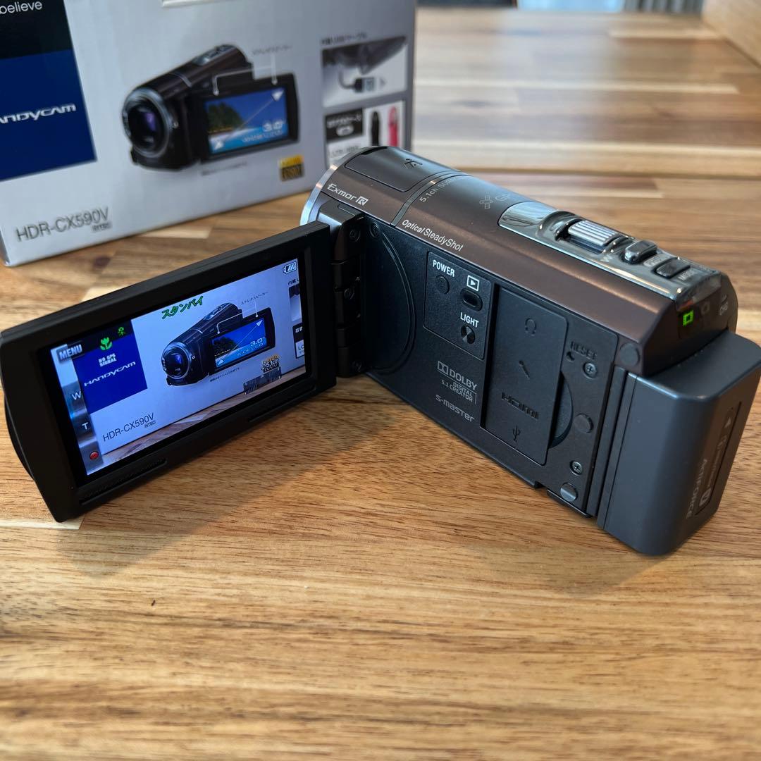 Sony HDR-CX590V ビデオカメラ 本体