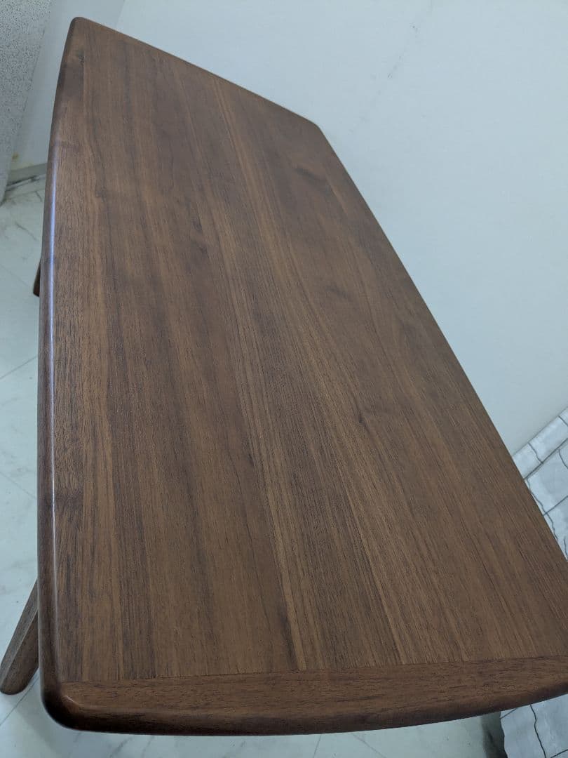 廃盤 unico NORDシリーズ ウォルナット ローテーブル