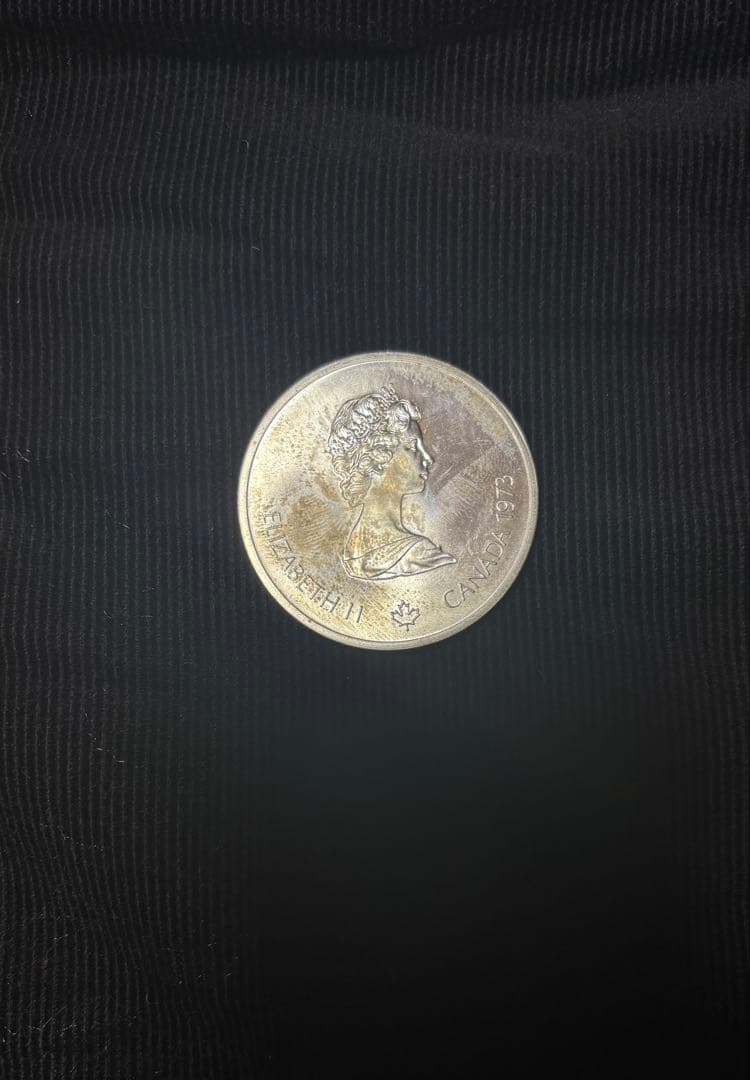 モントリオールオリンピック記念銀貨 10ドル