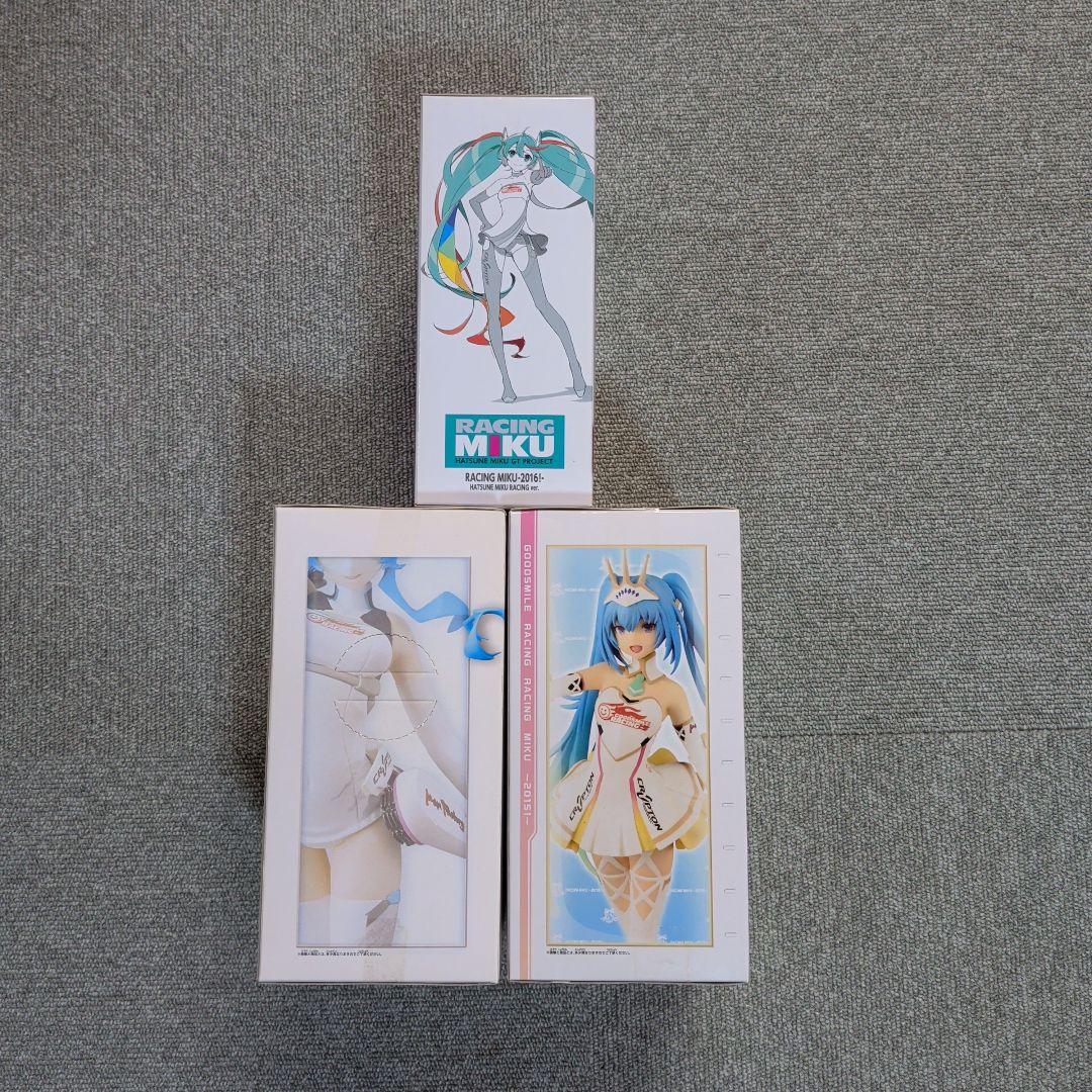 【未開封♥希少品】初音ミク レーシングミク フィギュア ４種セット
