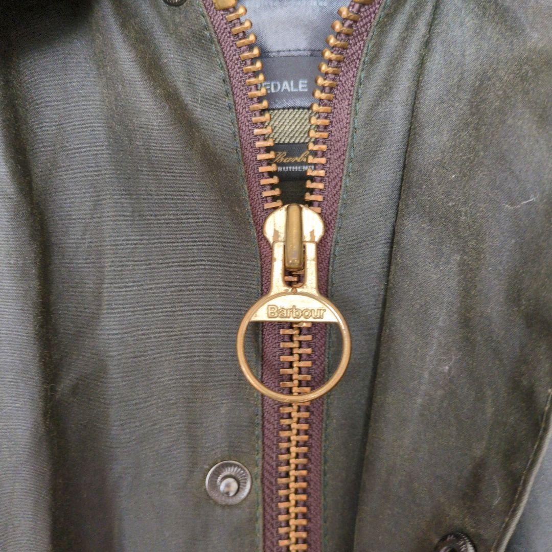 【値下げ】Barbour BEDALE オリーブグリーン C36/91cm