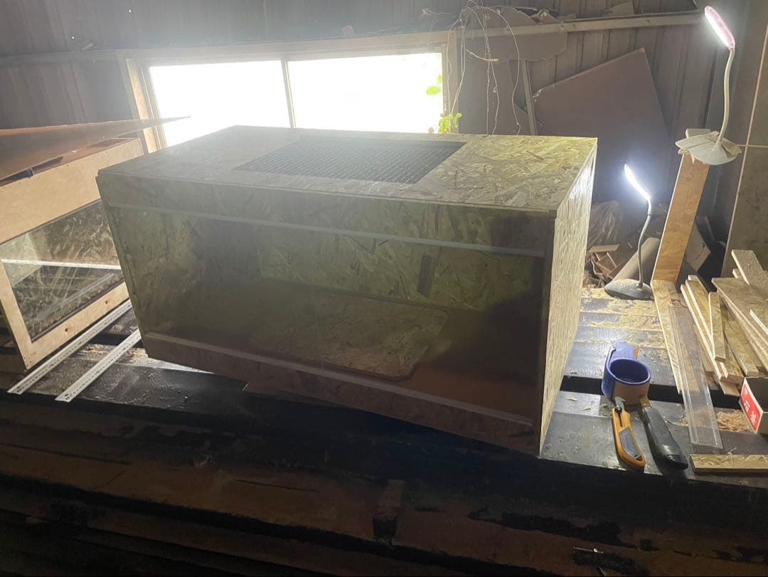 爬虫類ケージ　90×45×45 飼育ケージ　爬虫類　ペット　飼育ケース