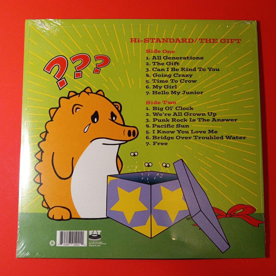 hi-standard LP レコード　the gift 新品未開封品　メロコア