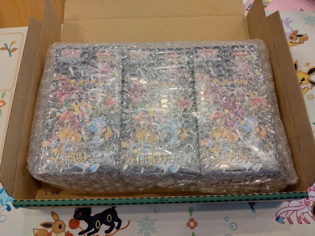 シャイニートレジャーex ３BOX新品未開封　シュリンク付き