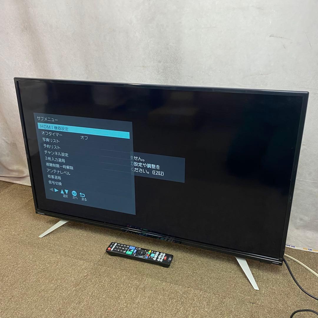 DOSHISHA 40型液晶テレビ DOL40H200 2019年製 生活家電
