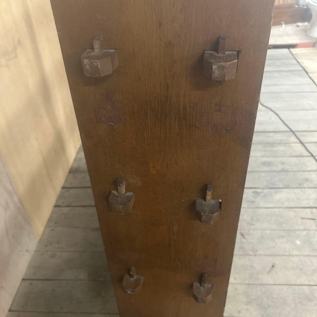 木製本棚 4段 ダークブラウン