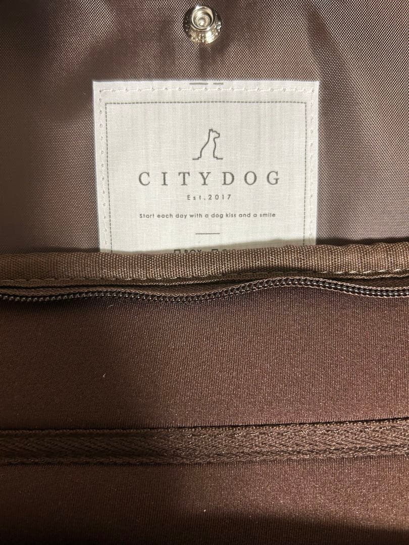 CITYDOG ネオプレーンバックパックキャリー　ブラウン　R