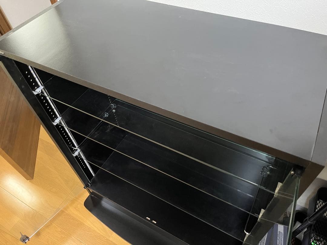 【最終値下げ】JAJAN コレクションケース ロータイプ ブラック 3段＋ハーフ