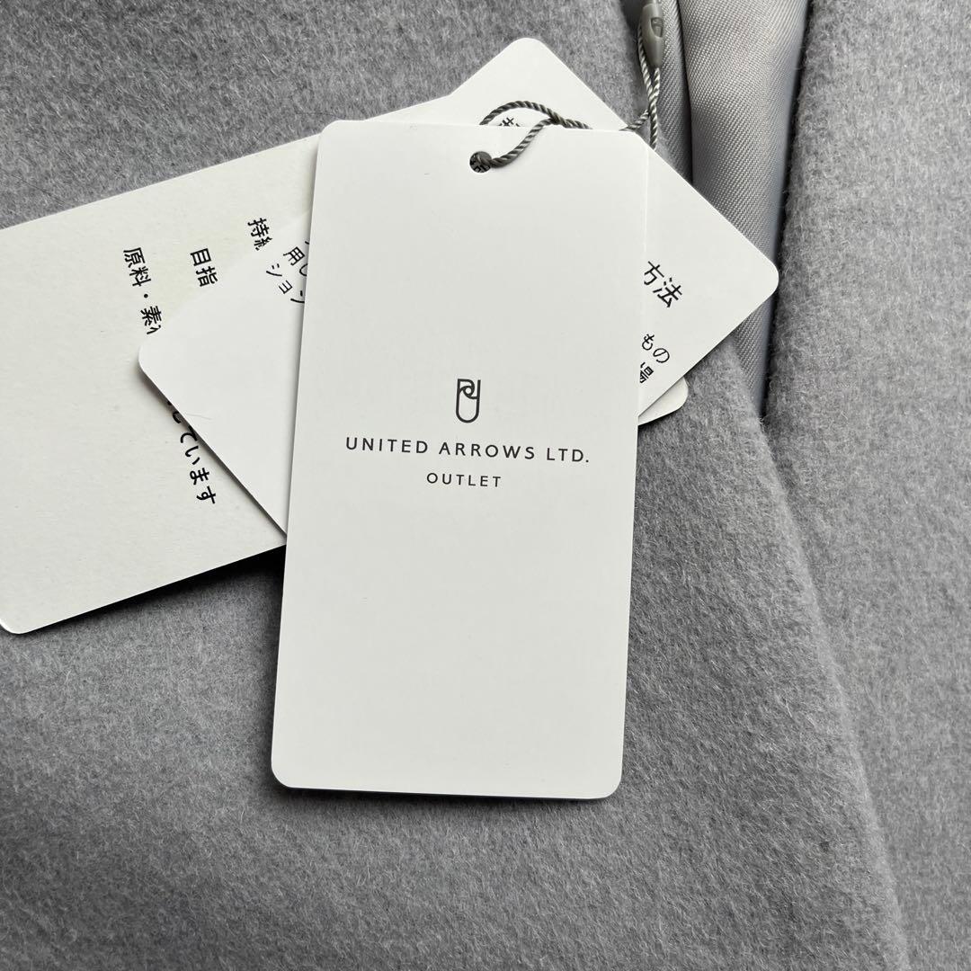 UNITED ARROWS LTD. グレー コート 38