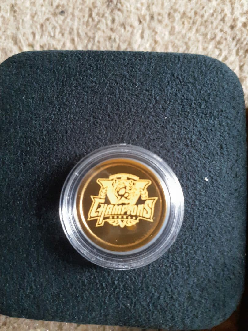 阪神タイガース　セリーグ優勝記念メダル　純金3g