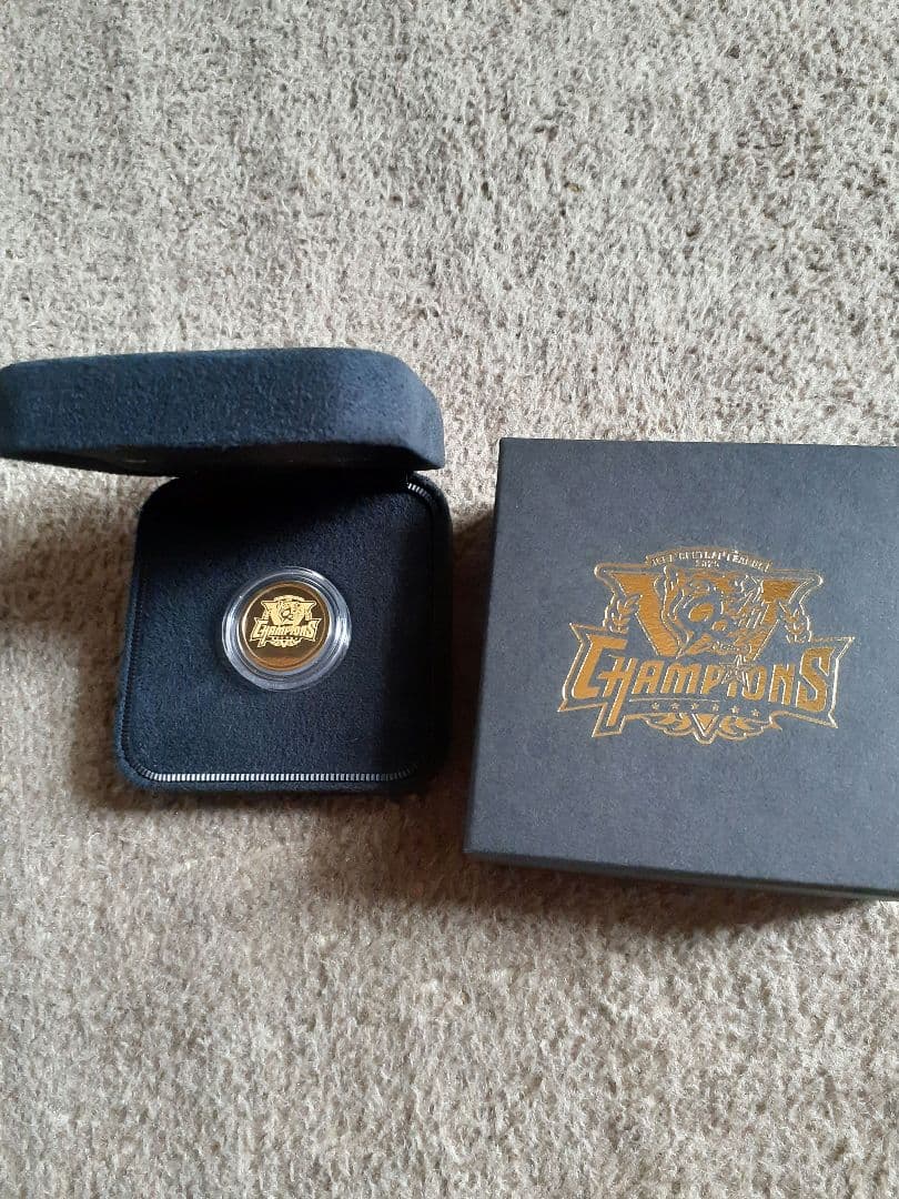 阪神タイガース　セリーグ優勝記念メダル　純金3g
