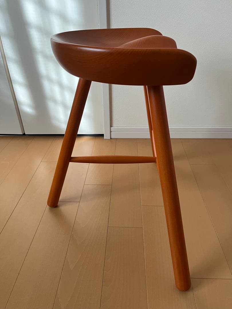 ワーナー　シューメーカースツール　オレンジ　49cm