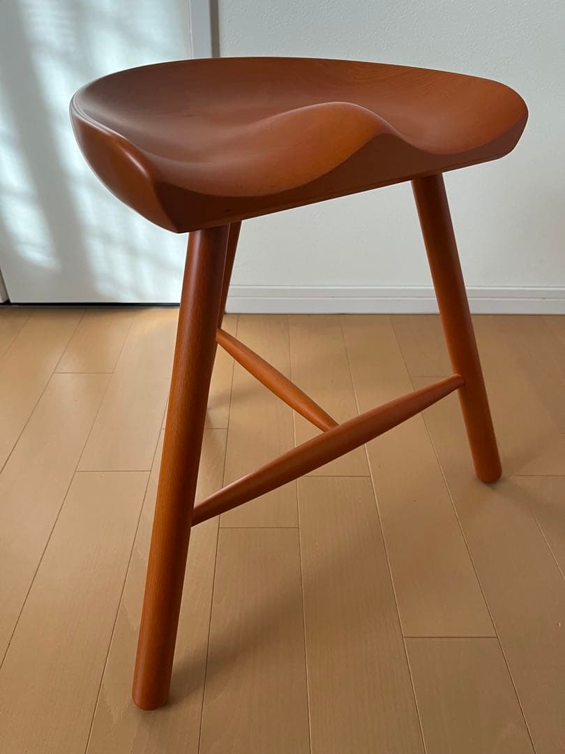 ワーナー　シューメーカースツール　オレンジ　49cm