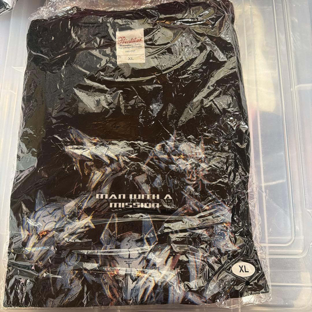 新品　マンウィズアミッション　メカウィズTシャツ XLサイズ