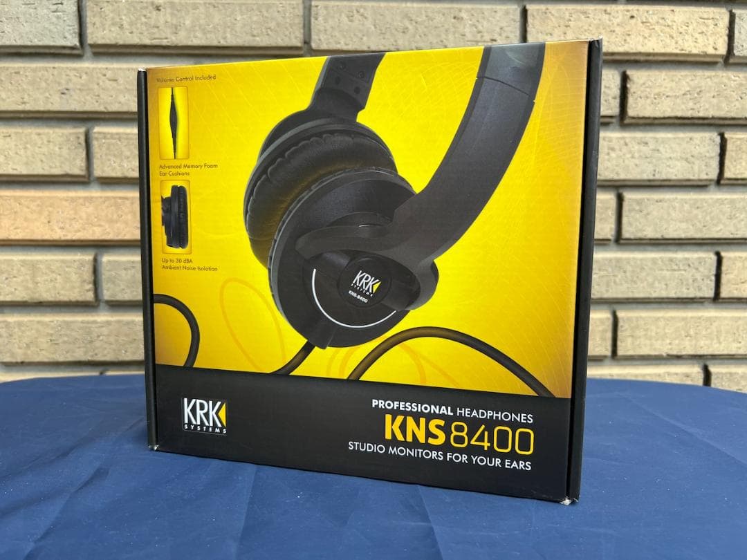 【完動品】KRK ( ケーアールケー ) / KNS-8400 密閉型ヘッドホン