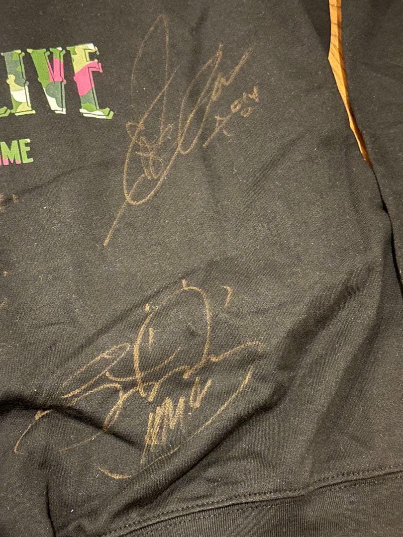 少女時代 SNSD 直筆サイン フーディ パーカ　ユナ