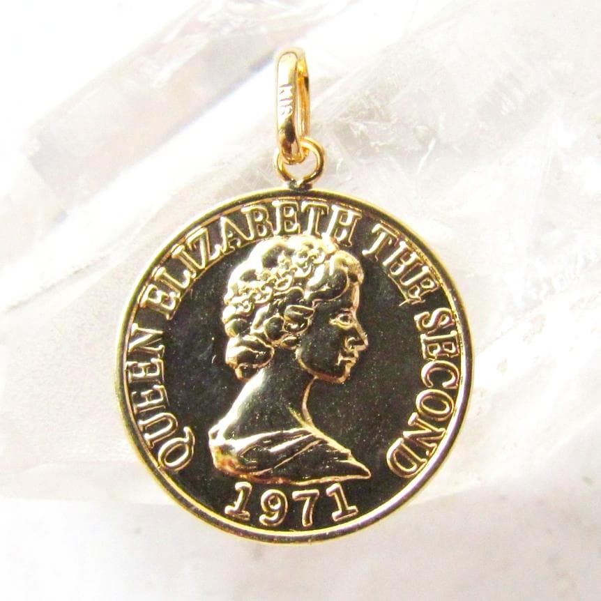 18金  18K トップ ネックレス トップ XL