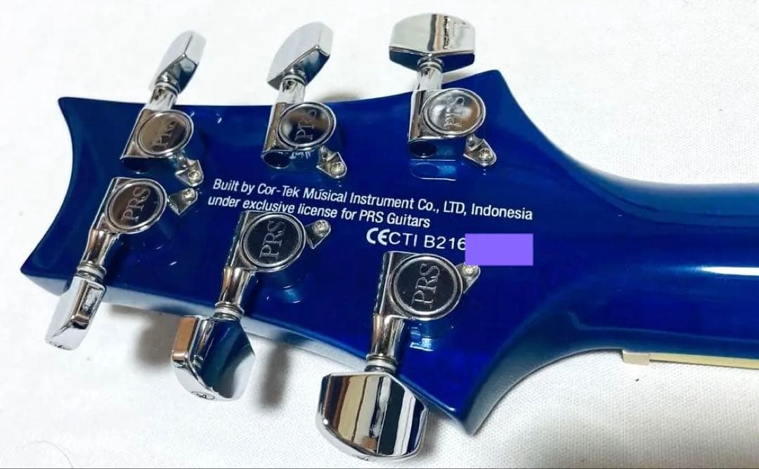 PRS SE Standard 24 Translucent Blue 美品