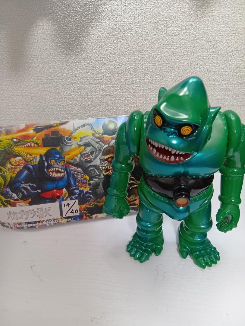 REAL HEAD メカゴリラズ メカゴリラ ソフビ 限定カラー 14/40