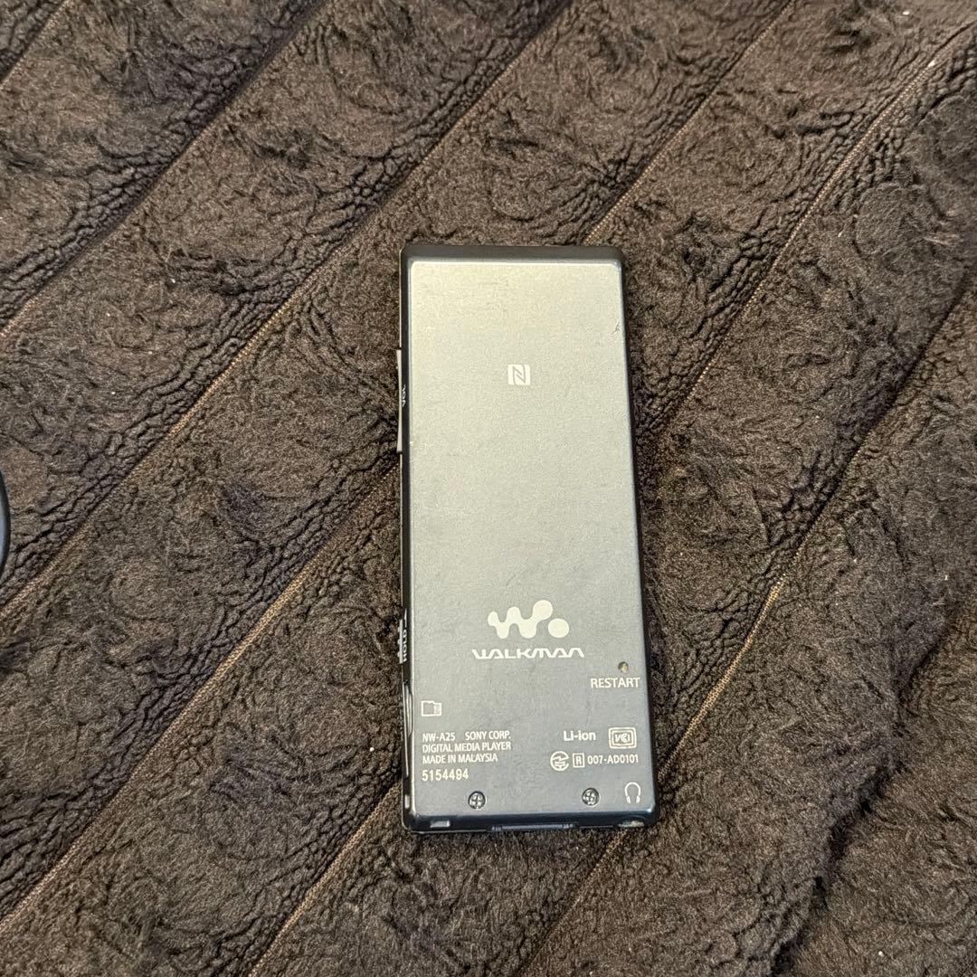 SONY　NW-A25ウォークマン　デジタルメディアプレイヤー　ブラック