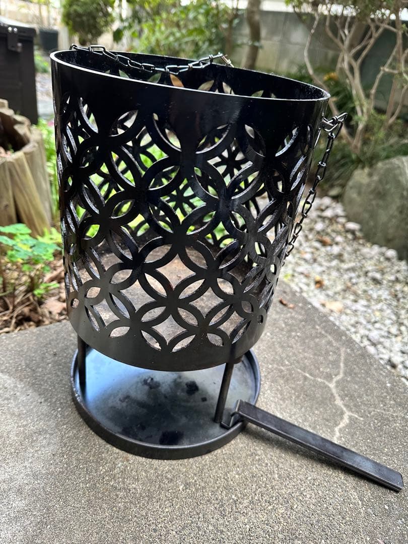 焚き火台　サンゾクマウンテン　和柄mouncos wagara