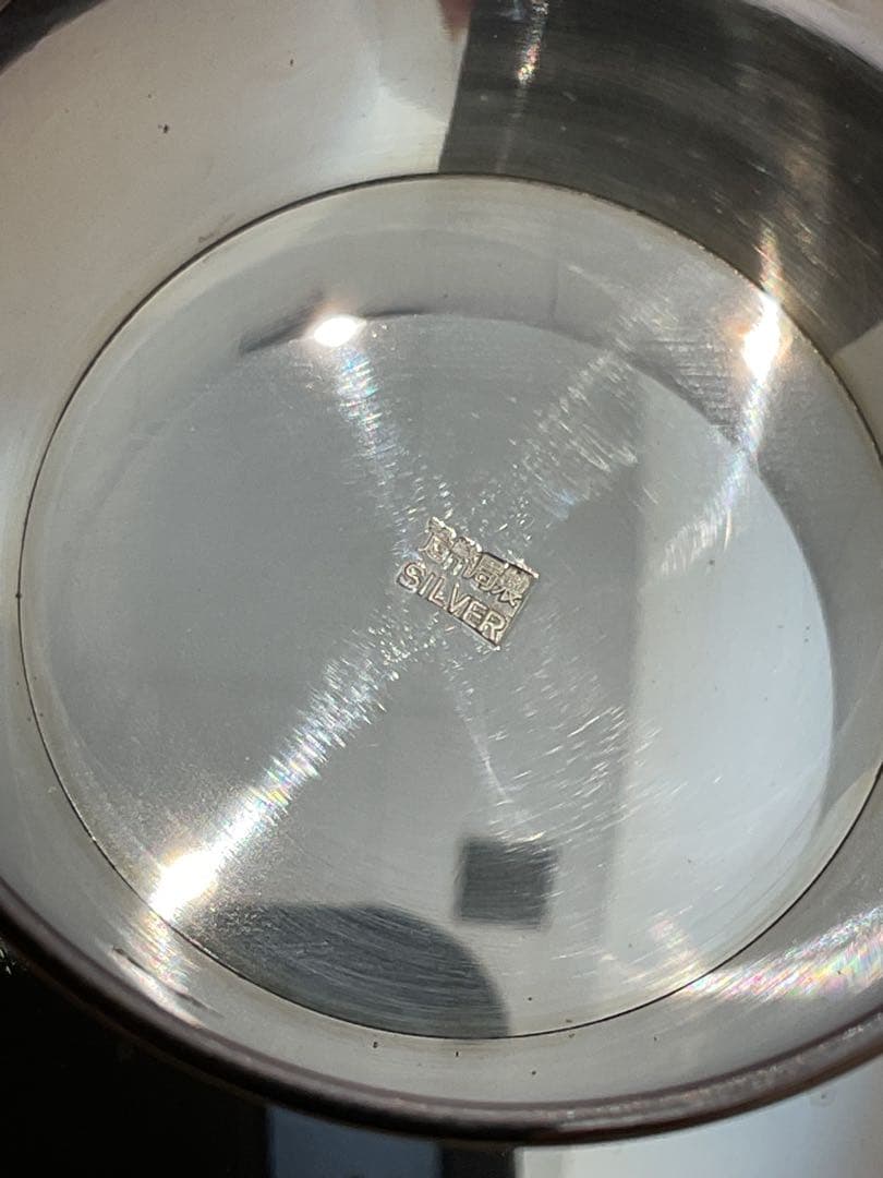 ナ*く様 銀杯 SILVER シルバー 輪島塗り