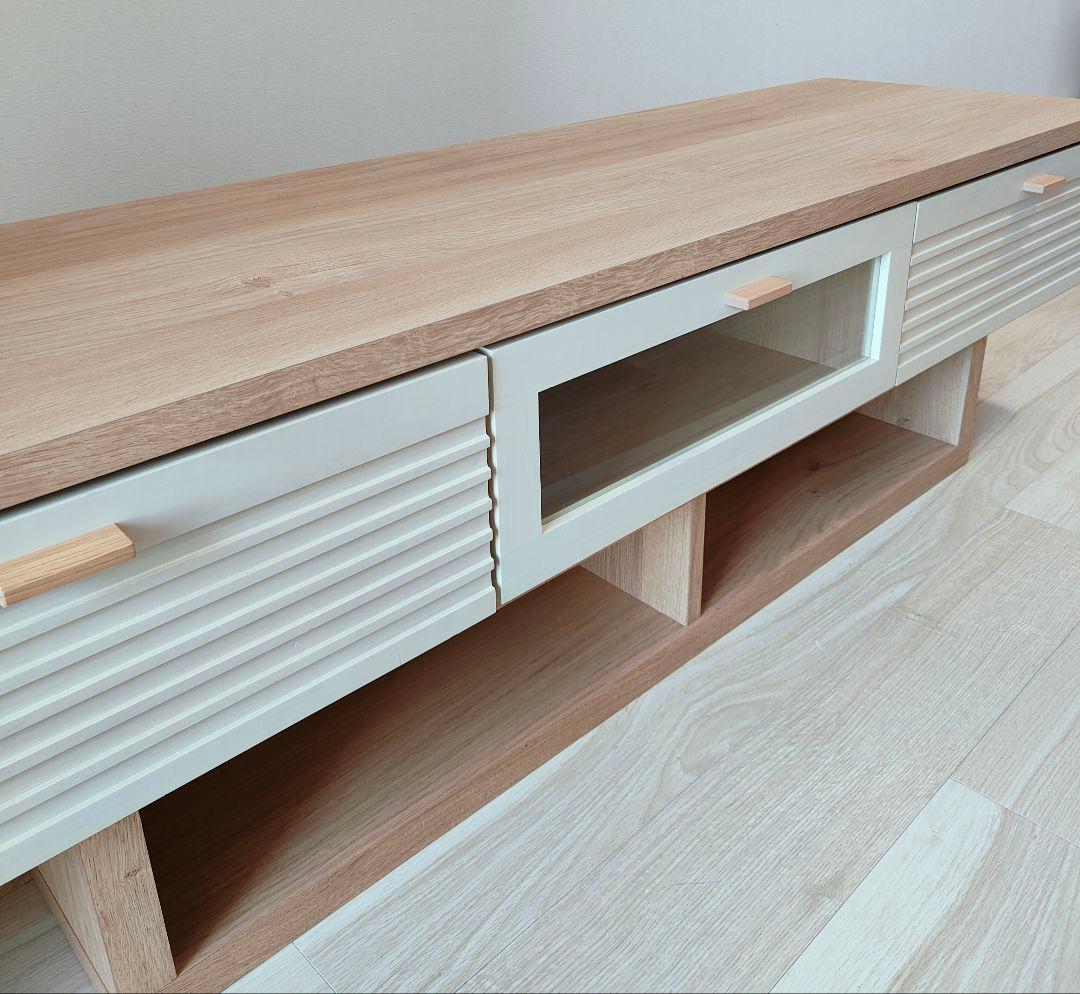 【美品・希少】Francfranc FE 160 テレビボード（ナチュラル）