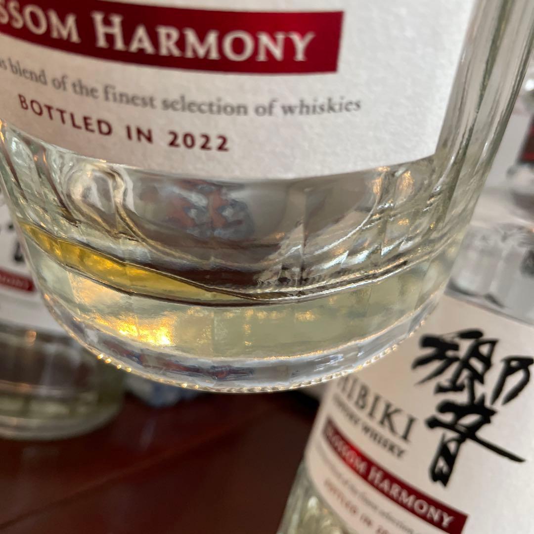 空き瓶5本➕空き箱2箱　山崎　響　2022 2023 未洗浄