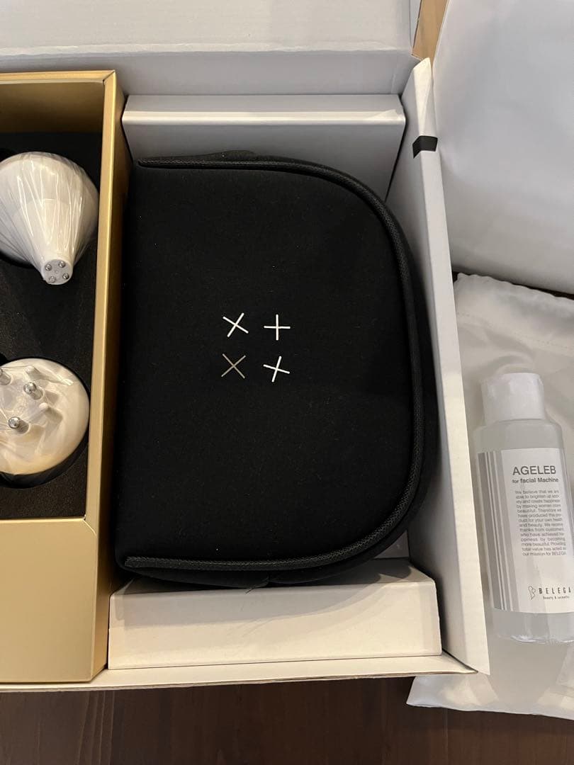 ベレガ　セルキュア4Tプラス　美品　専用コットン、ローション付き